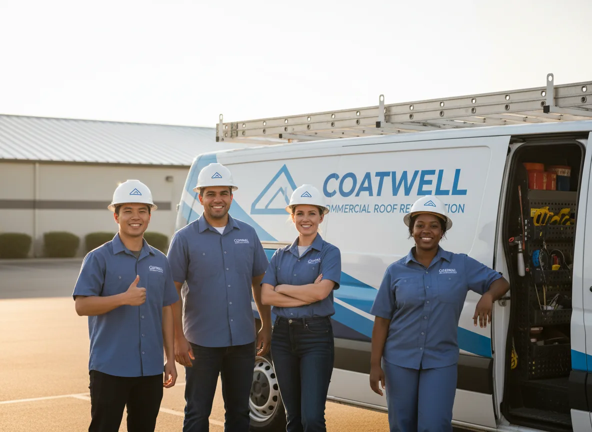 Commercial roof coating company in Sullivan City, TX